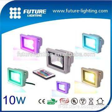 Hot sale moden design Shenzhen multi color control led rgb flood light